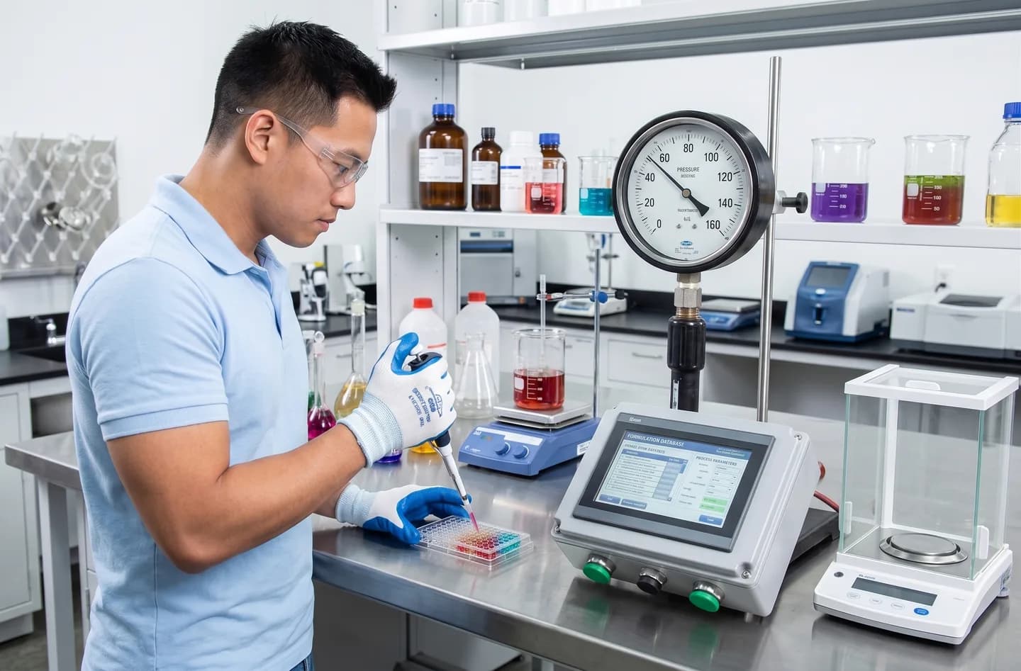 Custom material formulation coordination