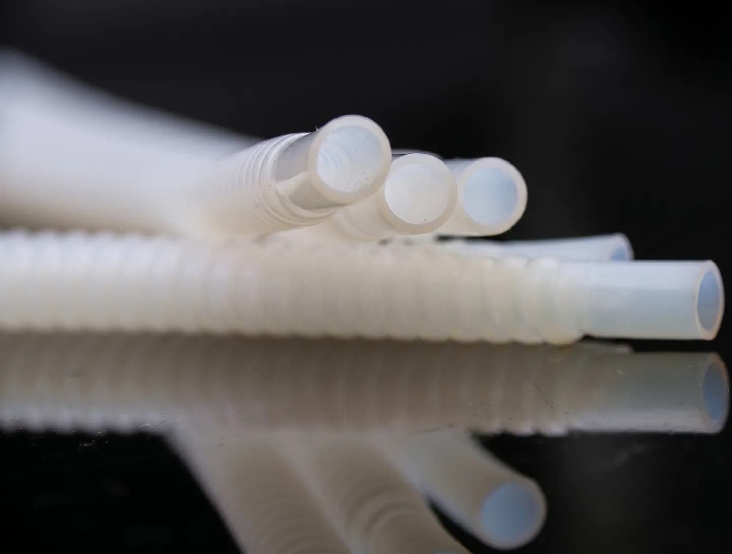 PTFE Milky White Corrugated Tube product image 1