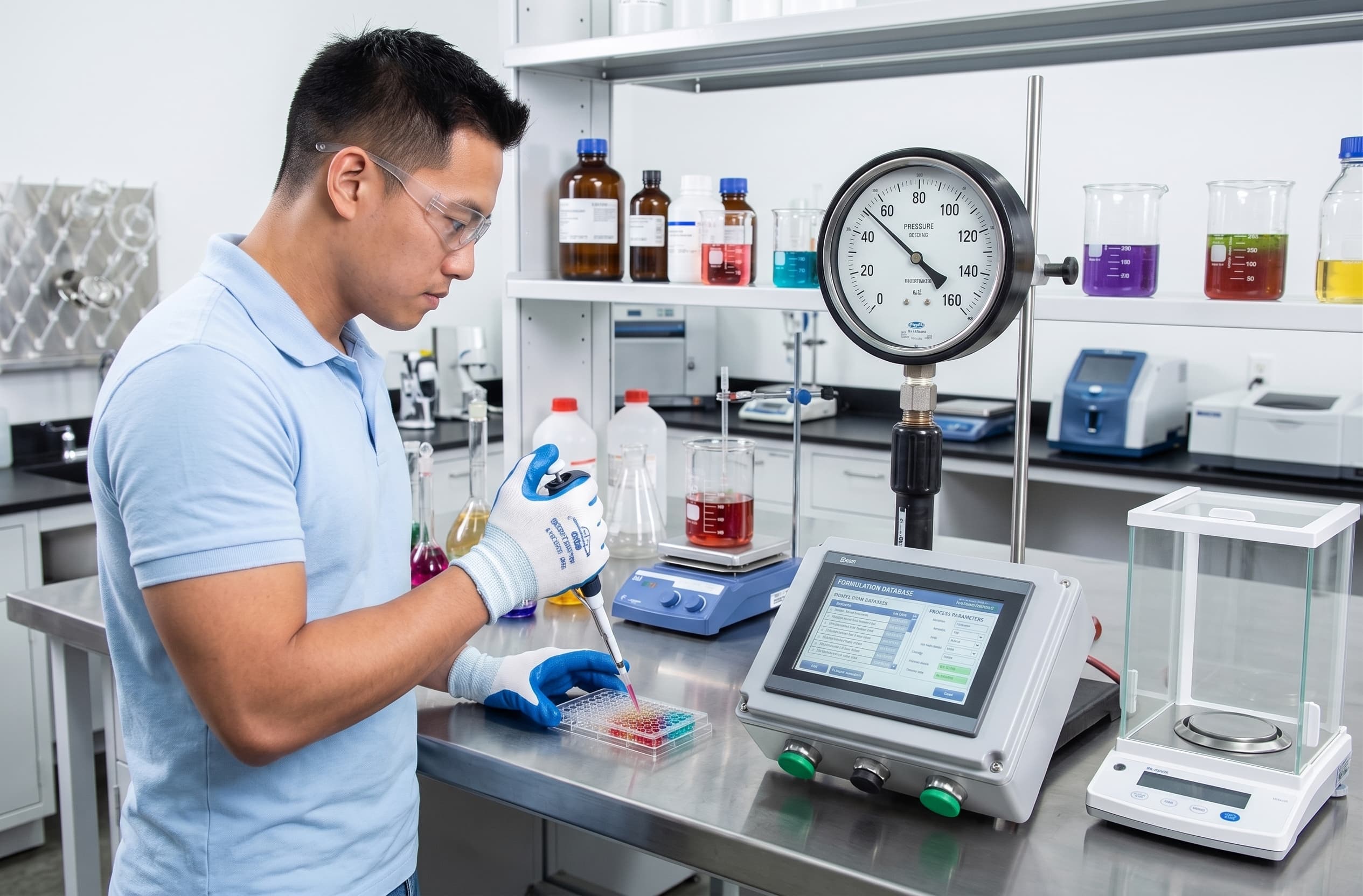 Custom material formulation coordination